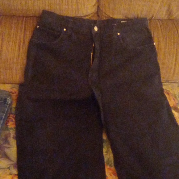 Versace couture black jeans like new